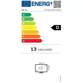 HP/322pf/21,5"/IPS/FHD/100Hz/5ms/Black/3R HP/322pf/21,5"/IPS/FHD/100Hz/5ms/Black/3R