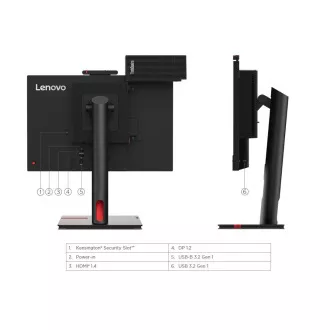 Lenovo ThinkCentre/Tiny-In-One 22 Gen 5/21,5"/IPS/FHD/60Hz/6ms/Black/3R Lenovo ThinkCentre/Tiny-In-One 22 Gen 5/21,5"/IPS/FHD/60Hz/6ms/Black/3R
