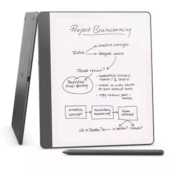 E-book Amazon Kindle Scribe 2024 (16 GB), Premium Pen, tungsten, BEZ REKLAM E-book Amazon Kindle Scribe 2024 (16 GB), Premium Pen, tungsten, BEZ REKLAM
