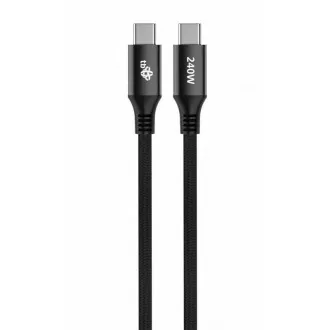 TB USB C - USB C 240 W cable - 2 m black TB USB C - USB C 240 W cable - 2 m black