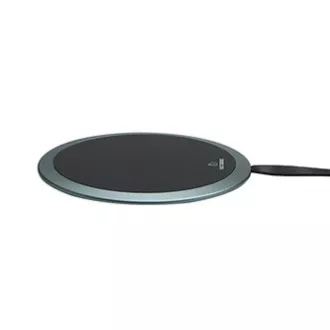 All New, Bezdrátová nabíječka, ultra tenká, pro telefon, stříbrná, 5/9V, 10W, ochrana proti přehřátí, Qi All New, Bezdrátová nabíječka, ultra tenká, pro telefon, stříbrná, 5/9V, 10W, ochrana proti přehřátí, Qi