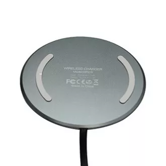 All New, Bezdrátová nabíječka, ultra tenká, pro telefon, stříbrná, 5/9V, 10W, ochrana proti přehřátí, Qi All New, Bezdrátová nabíječka, ultra tenká, pro telefon, stříbrná, 5/9V, 10W, ochrana proti přehřátí, Qi