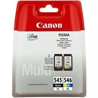 Canon PG-545-XL/CL546XL/GP501 (8286B011) - cartridge, black + color (černá + barevná) Canon PG-545-XL/CL546XL/GP501 (8286B011) - cartridge, black + color (černá + barevná)