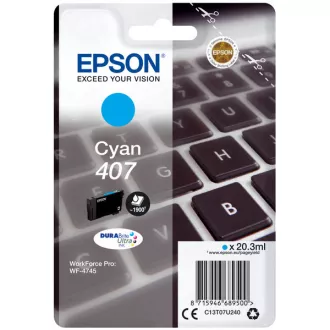 Epson C13T07U240 - cartridge, cyan (azurová)