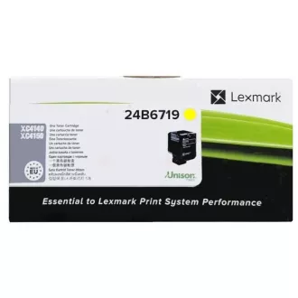 Lexmark 24B6719 - toner, yellow (žlutý) Lexmark 24B6719 - toner, yellow (žlutý)