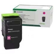 Lexmark 78C2XM0 - toner, magenta (purpurový)