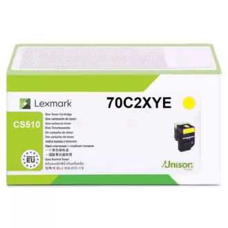 Lexmark 70C2XYE - toner, yellow (žlutý) Lexmark 70C2XYE - toner, yellow (žlutý)
