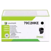 Lexmark 70C2HKE - toner, black (černý)