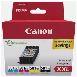 Canon CLI-581-XXL (1998C006) - cartridge, black + color (černá + barevná)