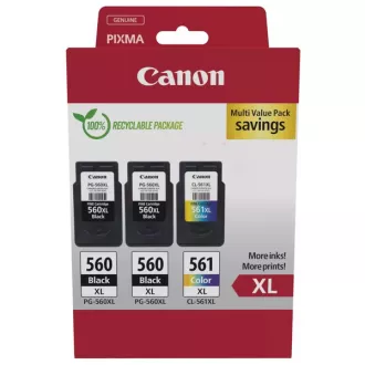 Canon PG-560-XL (3712C009) - cartridge, black + color (černá + barevná)