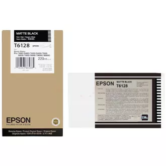 Epson T6128 (C13T61280N) - cartridge, matt black (matně černá) Epson T6128 (C13T61280N) - cartridge, matt black (matně černá)
