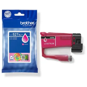 Brother LC-527-XL (LC527XLM) - cartridge, magenta (purpurová) Brother LC-527-XL (LC527XLM) - cartridge, magenta (purpurová)