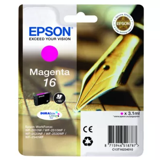 Epson T1623 (C13T16234022) - cartridge, magenta (purpurová) Epson T1623 (C13T16234022) - cartridge, magenta (purpurová)