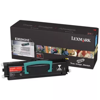 Lexmark E352H31E - toner, black (černý) Lexmark E352H31E - toner, black (černý)