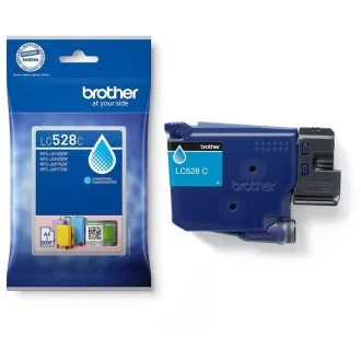 Brother LC-528 (LC528C) - cartridge, cyan (azurová)