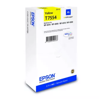 Epson T7554 (C13T75544N) - cartridge, yellow (žlutá) Epson T7554 (C13T75544N) - cartridge, yellow (žlutá)
