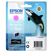 Epson T7606 (C13T76064N10) - cartridge, light magenta (světle purpurová)