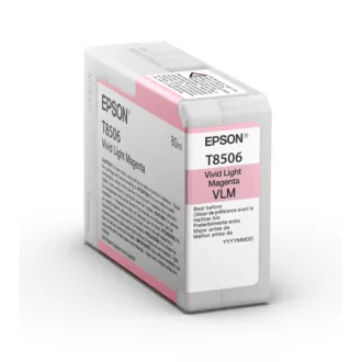 Epson T8506 (C13T85060N) - cartridge, light magenta (světle purpurová) Epson T8506 (C13T85060N) - cartridge, light magenta (světle purpurová)