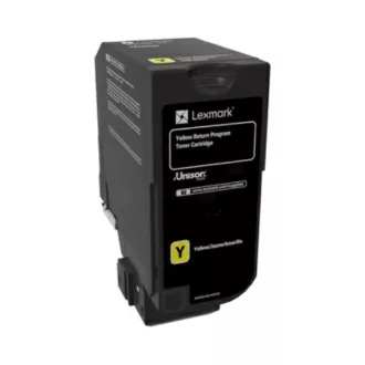 Lexmark 74C2SYE - toner, yellow (žlutý) Lexmark 74C2SYE - toner, yellow (žlutý)