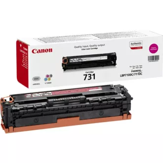 Canon 731 (6270B002) - toner, magenta (purpurový) Canon 731 (6270B002) - toner, magenta (purpurový)