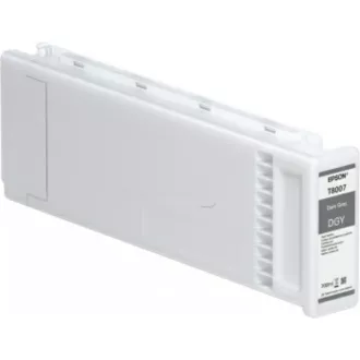 Epson T8007 (C13T800700) - cartridge, dark gray (tmavě šedá) Epson T8007 (C13T800700) - cartridge, dark gray (tmavě šedá)