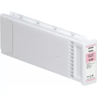 Epson T8006 (C13T80060N) - cartridge, light magenta (světle purpurová) Epson T8006 (C13T80060N) - cartridge, light magenta (světle purpurová)
