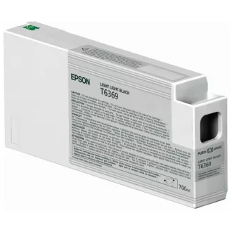 Epson T6369 (C13T636900) - cartridge, light light black (světle světle černá) Epson T6369 (C13T636900) - cartridge, light light black (světle světle černá)