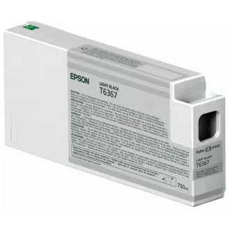 Epson T6367 (C13T636700) - cartridge, light black (světle černá) Epson T6367 (C13T636700) - cartridge, light black (světle černá)