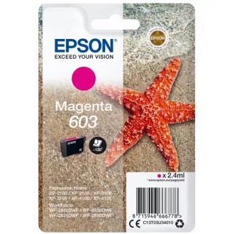 Epson C13T03U34020 - cartridge, magenta (purpurová) Epson C13T03U34020 - cartridge, magenta (purpurová)