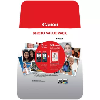 Canon PG-560-XL/CL561XL (3712C008) - cartridge, black + color (černá + barevná) multipack