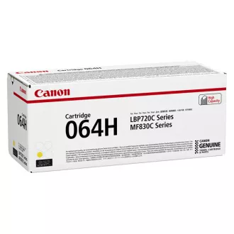 Canon 064H (4932C001) - toner, yellow (žlutý)