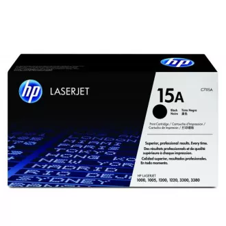 HP 15A (C7115A) - toner, black (černý) HP 15A (C7115A) - toner, black (černý)