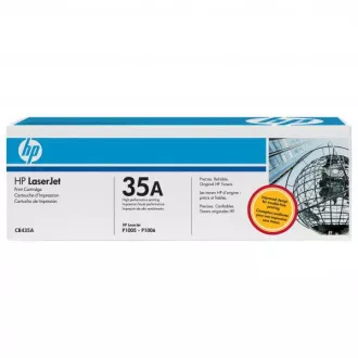 HP 35A (CB435A) - toner, black (černý) HP 35A (CB435A) - toner, black (černý)