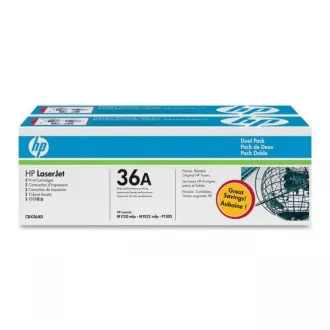 HP 36A (CB436AD) - toner, black (černý) HP 36A (CB436AD) - toner, black (černý)