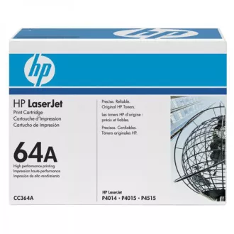 HP 64A (CC364A) - toner, black (černý) HP 64A (CC364A) - toner, black (černý)