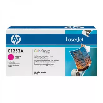 HP 504A (CE253A) - toner, magenta (purpurový) HP 504A (CE253A) - toner, magenta (purpurový)