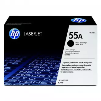 HP 55A (CE255A) - toner, black (černý) HP 55A (CE255A) - toner, black (černý)