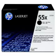 HP 55X (CE255X) - toner, black (černý)