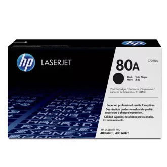 HP 80A (CF280A) - toner, black (černý) HP 80A (CF280A) - toner, black (černý)