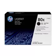HP 80X (CF280XD) - toner, black (černý)