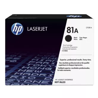 HP 81A (CF281A) - toner, black (černý) HP 81A (CF281A) - toner, black (černý)