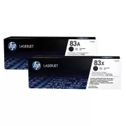 HP 83A (CF283AD) - toner, black (černý) 2ks