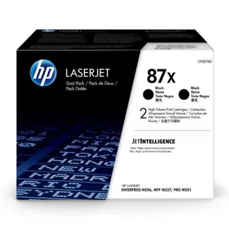 HP 87X (CF287XD) - toner, black (černý) HP 87X (CF287XD) - toner, black (černý)