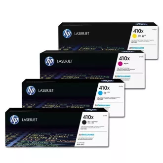 HP 410X (CF410X, CF411X, CF412X, CF413X) - toner, black + color (černý + barevný) HP 410X (CF410X, CF411X, CF412X, CF413X) - toner, black + color (černý + barevný)