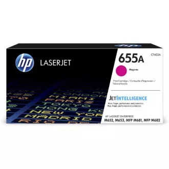 HP 655A (CF453A) - toner, magenta (purpurový)