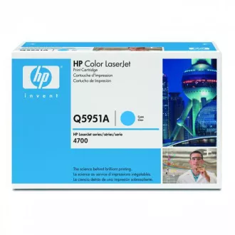HP 643A (Q5951A) - toner, cyan (azurový) HP 643A (Q5951A) - toner, cyan (azurový)