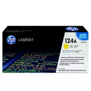 HP 124A (Q6002A) - toner, yellow (žlutý)