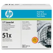 HP 51X (Q7551XD) - toner, black (černý)