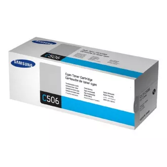 Samsung CLT-C506L (SU038A) - toner, cyan (azurový)