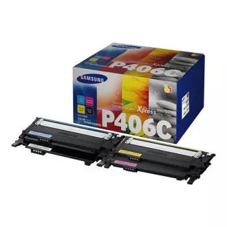 Samsung CLT-P406C (SU375A) - toner, black + color (černý + barevný)